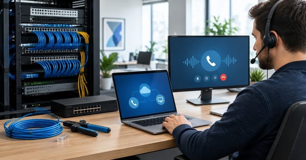 Network cabling to VoIP-ready office: complete 2026 workflow