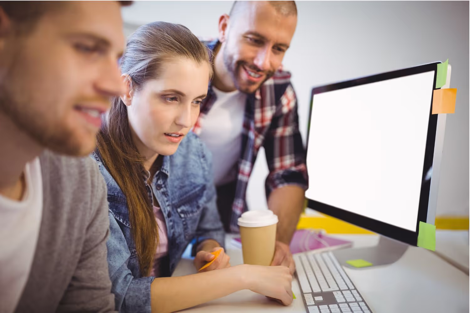 IT professionals meeting for client's security solutions